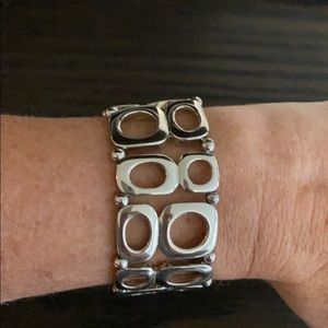 Silver plated bracelet